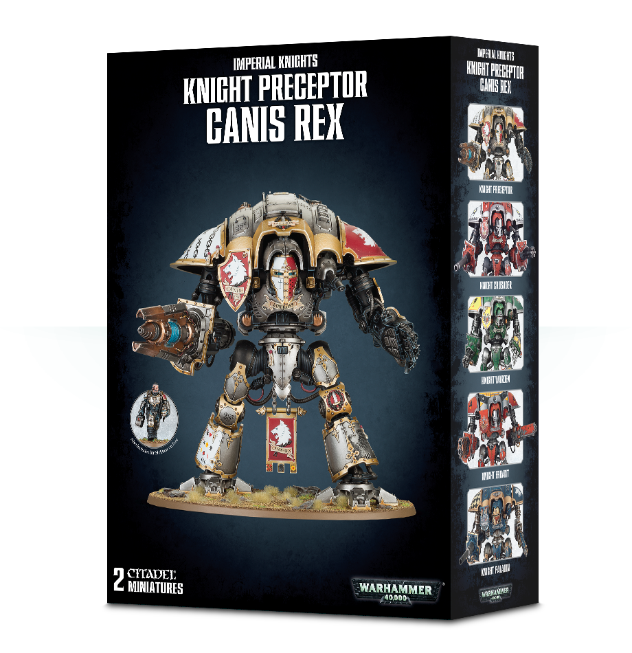 Imperial Knights Knight Preceptor Canis Rex